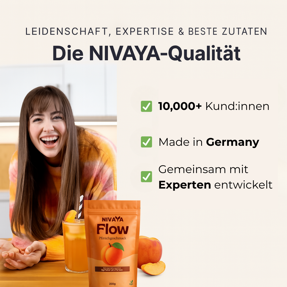 Nivaya Flow - Eistee mit Konjakwurzelpulver