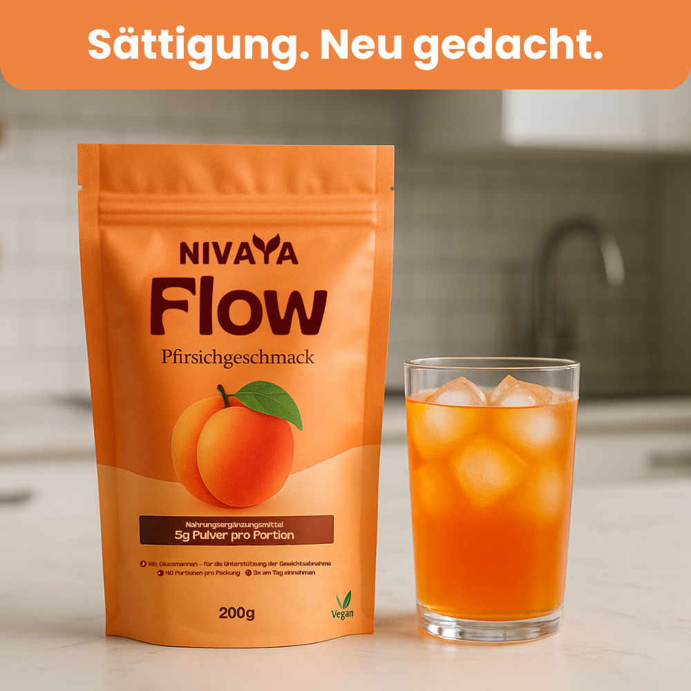 Nivaya Flow - Eistee mit Konjakwurzelpulver