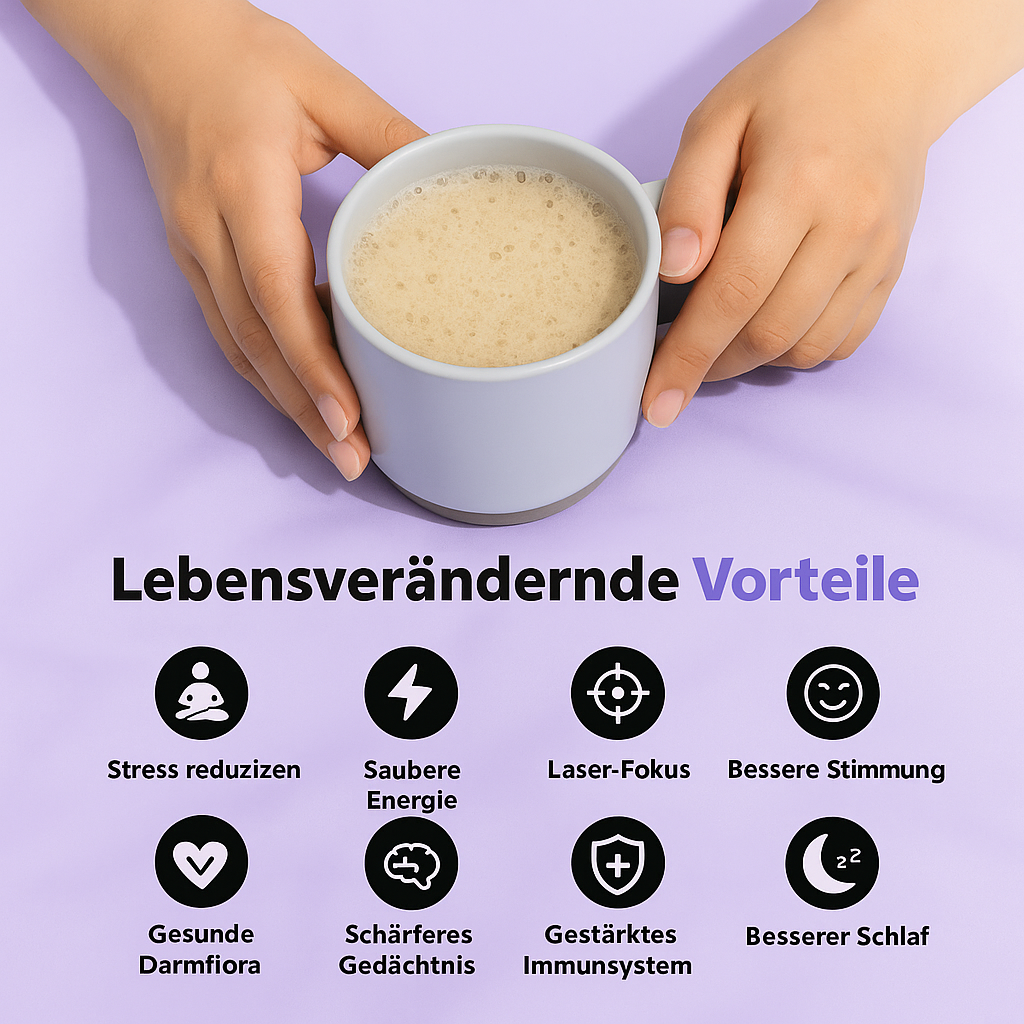 MycoBlend - Pilzkaffee mit Kollagen und Löwenmähne